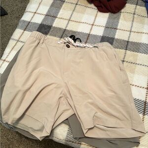 Chubbies Mens Beige Casual Shorts Size XL